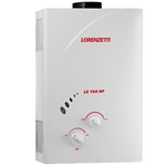 Ficha técnica e caractérísticas do produto Aquecedor de Água a Gás GLP - LZ 750BP - Lorenzetti