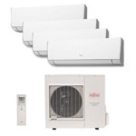 Ficha técnica e caractérísticas do produto Ar Condicionado Multi Quadri Split Hw Inverter Fujitsu 3X9000 + 1X12000 BTUS Quente/Frio 1F AOBG30LAT4 - 220V