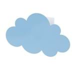Ficha técnica e caractérísticas do produto Arandela Azul Madeira Nuvem Inspire