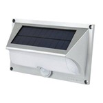 Ficha técnica e caractérísticas do produto Arandela Solar em Abs com Sensor de Movimento 3000k - Ecoforce