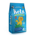 Ficha técnica e caractérísticas do produto Areia Higiênica Kets para Gatos 4Kg - Alfa Pet