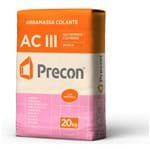 Ficha técnica e caractérísticas do produto Argamassa ACIII Interno e Externo Branco 20kg Precon