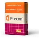 Ficha técnica e caractérísticas do produto Argamassa Porcelanato Interno Cinza 20kg Precon