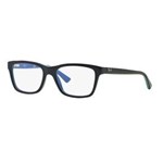 Ficha técnica e caractérísticas do produto Armação Oculos Grau Ray Ban Junior Rb1536 3600 48 Azul Brilho - AZUL ROYAL