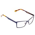 Ficha técnica e caractérísticas do produto Armação para Óculos de Grau Unissex F6004 Forum - Azul/Demi