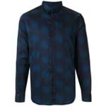 Ficha técnica e caractérísticas do produto Armani Exchange Camisa com Estampa - Azul