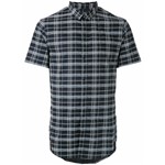 Ficha técnica e caractérísticas do produto Armani Exchange Camisa com Estampa Xadrez - Azul