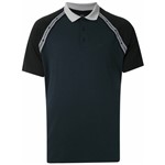 Ficha técnica e caractérísticas do produto Armani Exchange Camisa Polo Bicolor - Azul