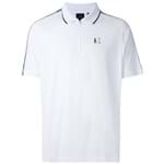 Ficha técnica e caractérísticas do produto Armani Exchange Camisa Polo com Logo - Branco