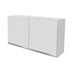 Ficha técnica e caractérísticas do produto Armário Aéreo Alto G2512109 2 Portas Glamy - Branco