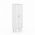 Ficha técnica e caractérísticas do produto Armário Alto 2 Portas, Me4127, Tecno Mobili. Branco/branco - Branco