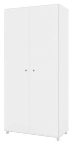 Ficha técnica e caractérísticas do produto Armário Multiuso 2 Portas Alto Roma Branco - Art In Móveis - Art In Moveis