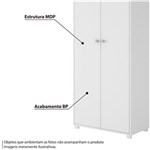 Ficha técnica e caractérísticas do produto Armário Multiuso 2 Portas e 3 Prateleiras Bam 03