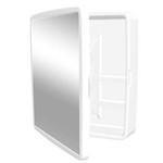 Ficha técnica e caractérísticas do produto Armário para Banheiro Sintex com Espelho Branco