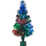 Ficha técnica e caractérísticas do produto Árvore de Mesa em Fibra Ótica 46cm Christmas Traditions