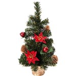 Ficha técnica e caractérísticas do produto Árvore de Mesa Natalina Decorada 40cm - Orb Christmas