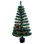 Ficha técnica e caractérísticas do produto Árvore de Natal 1,50 Mts com Fibras Óticas e Leds Coloridos