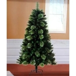 Ficha técnica e caractérísticas do produto Árvore de Natal 1,82 M 182 cm 641 Galhos com 100 Luzes Coloridas Led 110v