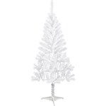 Ficha técnica e caractérísticas do produto Árvore de Natal Branca 1,5m - 221 Galhos - Orb Christmas