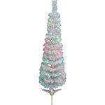 Árvore de Natal com Fibra Ótica Branca 1,50m - Christmas Traditions