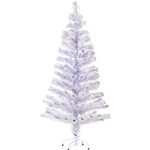 Ficha técnica e caractérísticas do produto Árvore de Natal em Fibra Ótica Branca 1,5m 110v - Christmas Traditions