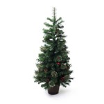 Ficha técnica e caractérísticas do produto Árvore de Natal Limoges 120cm 177 Hastes Verde