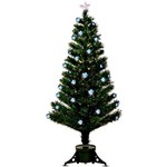 Árvores de Natal - Árvore de Fibra Ótica Azul 2,4m - Importada