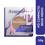 Ficha técnica e caractérísticas do produto Asepxia Maquiagem Pó Compacto Antiacne Bege Médio FPS20 10g