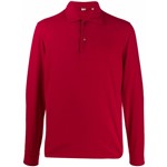 Ficha técnica e caractérísticas do produto Aspesi Camisa Polo Mangas Longas - Vermelho