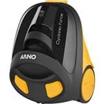 Ficha técnica e caractérísticas do produto Aspirador Cyclonic Arno Force Preto/ Amarelo 220V
