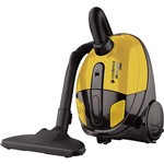 Aspirador de Pó Cadence Galaxy 1200 Preto e Amarelo 6,2W com Indicador de Capacidade e Filtro Lavável