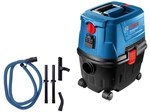 Aspirador de Pó e Água Bosch Profissional - 1100W GAS 15 PS Azul