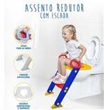 Ficha técnica e caractérísticas do produto Assento Infantil Redutor com Escada para Vaso Sanitário - Magazine Rm