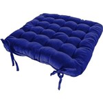 Ficha técnica e caractérísticas do produto Assento para Cadeira Futon 40x40 Cm - Azul Royal