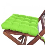 Assento para Cadeira Futon Tecido Oxford 40x40 Cm - Verde Limão - Couro Cor Cia