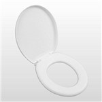 Ficha técnica e caractérísticas do produto Assento Sanitário Almofadado Reforçado Oval Astra Branco