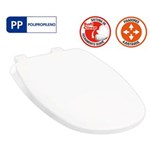 Ficha técnica e caractérísticas do produto Assento Sanitário Aspen Evolution PP Soft Close Tupan - Branco