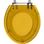 Ficha técnica e caractérísticas do produto Assento Sanitário Fechamento Lento Ritz Conhaque Translúcido para Louça Deca