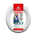 Ficha técnica e caractérísticas do produto Assento Sanitario Oval para Cadeira de Banho Mebuki – Fechado 3cm