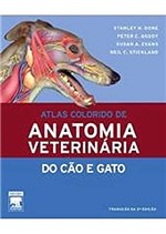 Ficha técnica e caractérísticas do produto Atlas Colorido de Anatomia Veterinária do Cão e Gato