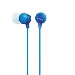Ficha técnica e caractérísticas do produto Auriculares In Ear Sony MDR-EX15LP Azul