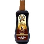 Ficha técnica e caractérísticas do produto Australian Gold With Instant Bronzer Sunscreen Spf 8 - Spray Gel 237ml