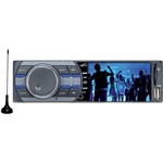 Ficha técnica e caractérísticas do produto Auto Rádio MP5 Player Automotivo Naveg NVS 3079TV Tela LCD 3" com TV Digital
