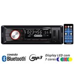 Ficha técnica e caractérísticas do produto Auto Radio Roadstar RS2709BR Bluetooth Mp3 FM USB SD