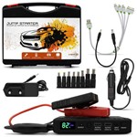 Ficha técnica e caractérísticas do produto Auxiliar de Partida Portátil Kx3 Jump Starter Bivolt 14000mah USB Carregador de Bateria Lanterna Led