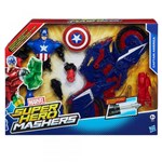 Ficha técnica e caractérísticas do produto Avengers Boneco Capitão América com Veículo - Hasbro