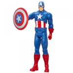 Ficha técnica e caractérísticas do produto Avengers Boneco Titan Hero Capitão América 12" - Hasbro - Avengers