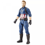 Ficha técnica e caractérísticas do produto Avengers Figura 12 Titan Capitao America E1421 - Hasbro