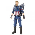 Ficha técnica e caractérísticas do produto Avengers Figuras Fx 12" Capitão América