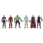 Ficha técnica e caractérísticas do produto Avengers-Pack com 6 Figuras Titan Hasbro B2277